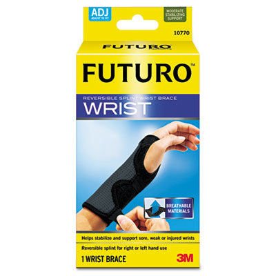 3M 10770EN Adjustable Reversible Splint Wrist Brace- Fits Wrists 5.5 i